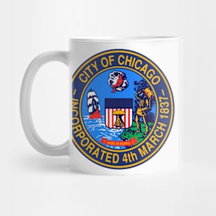 Chicago Seal Decal Mug